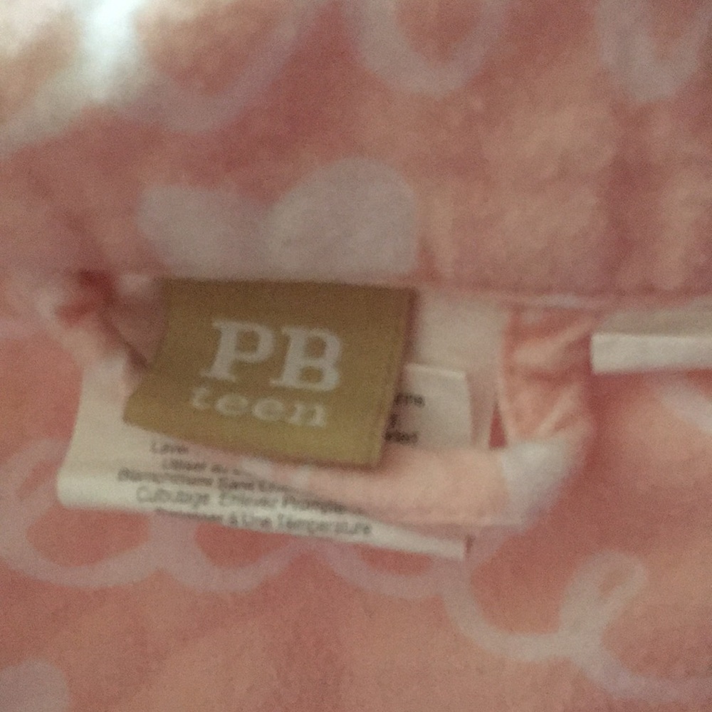 POTTERY BARN TEEN -small flannel pajama set